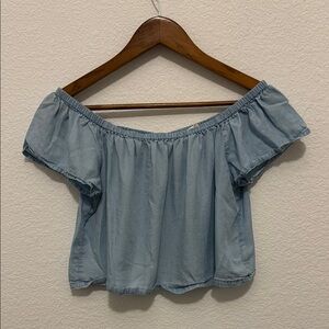 Bullhead Denim Co. Off-Shoulder Women's Top Size S